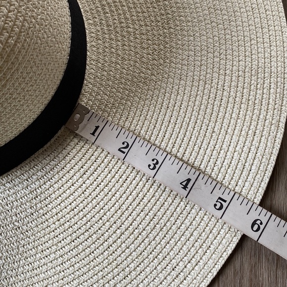 Straw Beach Hat “Happily Ever After “ - Picture 4 of 6